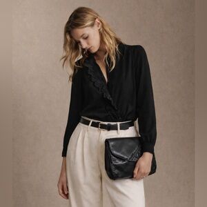 Vintage Patent Leather w/ Snakeskin Clutch / Crossbody